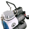 Nagy Teljesítményű Olajmentes Airbrush Kompresszor AF186 Ventilátorral, 0,2-0,8 mm Fúvókához