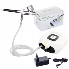 Csendes Airbrush Kompresszor Szett BD-130 Pisztollyal