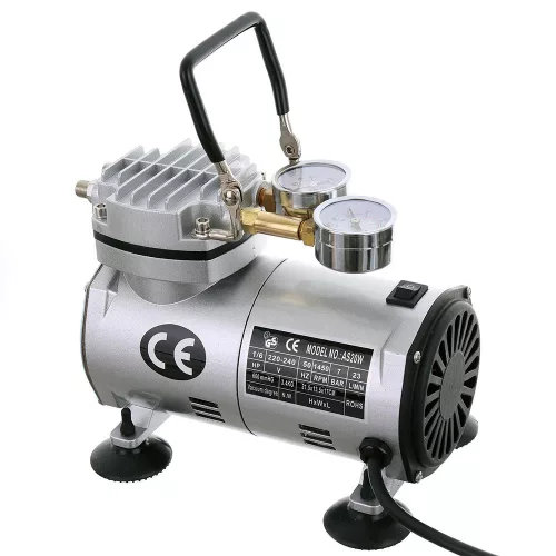 Technic AS20W Airbrush Kompresszor és Vákuumszivattyú