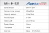 Professzionális Auarita H-921 HVLP Mini Szórópisztoly 0,8 mm Átmérőjű Fúvókával