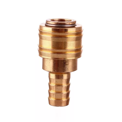 Sárgaréz gyorscsatlakozó 12 mm tömlőhöz, 51 mm