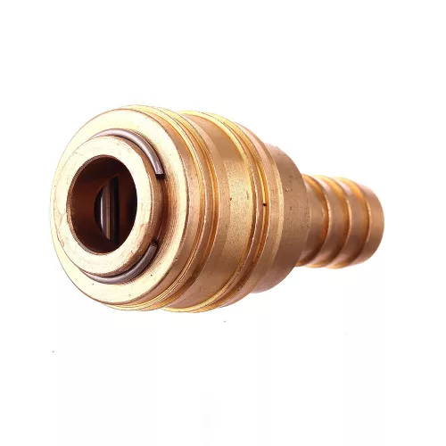 Sárgaréz gyorscsatlakozó 12 mm tömlőhöz, 51 mm