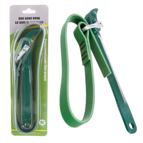 TC Technic LT-A1106 Olajszűrő Csavarkulcs 48 cm Szalaggal, 20 cm Fogantyúhosszal Olajszűrők Le- és Felszereléséhez