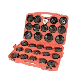 TC Technic SK1710 30 részes olajszűrő dugókulcs készlet