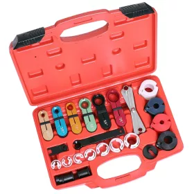   TC Technic SK1430 Üzemanyag- és Klímacső Csatlakozó Bontó Készlet, 7 Méretben