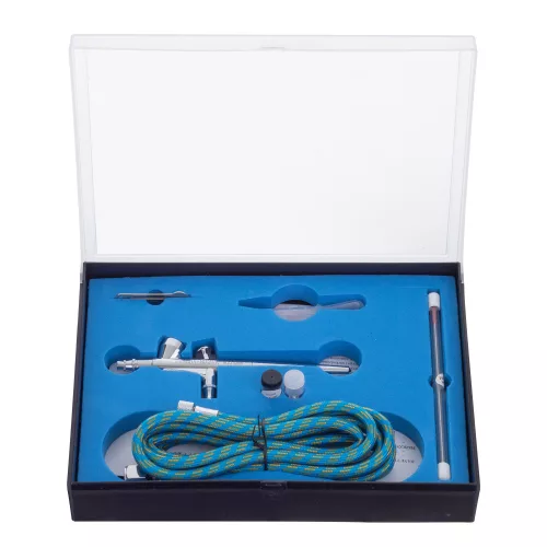 FENGDA BD-207K Precíziós Airbrush Készlet, 3 Fúvókával