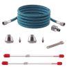 Festékszóró készlet 2 oldalsó tartállyal, 3 fúvókával - Fengda BD-116K 0,2 mm, 0,3 mm, 0,5 mm