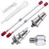 Fengda BD-280K Airbrush Festékszóró Készlet - 0,2 mm, 0,3 mm, 0,35 mm és 0,5 mm fúvókákkal