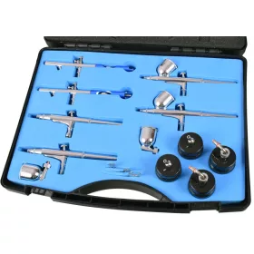 Fengda BD-812 Airbrush Szett – Két Fúvókával