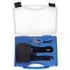 Fengda BD-831 Komplett Airbrush Festő Csomag Kompresszorral Mobil Művészek Részére - 0,2 mm Fúvókával
