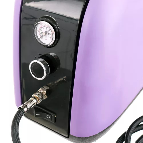 Professzionális HS-386K Airbrush Kompresszor Készlet