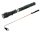 Teleszkópos LED zseblámpa mágneses markolattal, három LED diódával, 17-56,5 cm, 95 g - TC Technic SK2319