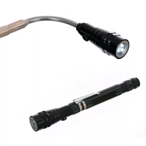 TC Technic Teleszkópos LED Lámpa Mágneses Véggel, 17-56,5 cm