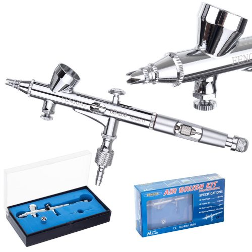 Airbrush festékszóró modellezéshez és testfestéshez 0,2 mm-es fúvókával - Fengda BD-208