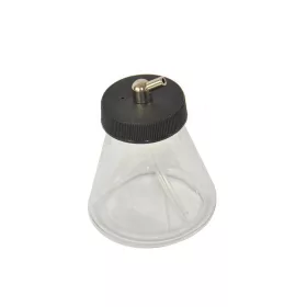   FENGDA Festékszóró Üvegtartály, 88 ml, 45° Döntött Szeleppel