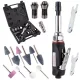 Technic AT-7032LBK Pneumatikus Egyenes Csiszoló Készlet Kofferben