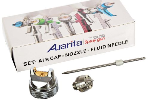 Auarita H-827 Nagylégteljesítményű, Alacsony Nyomású (HVLP) Szórópisztoly Fúvóka Készlet 1,4 mm