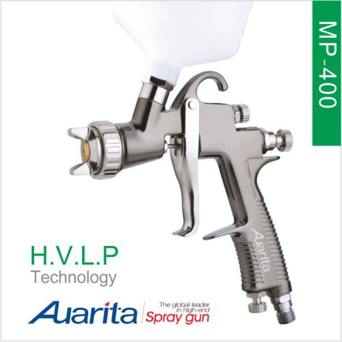 Auarita MP-400 Magas Térfogatú, Alacsony Nyomású Szórópisztoly 1,4 mm-es Fúvókával - Professzionális Autófestéshez