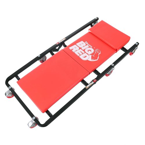 Összecsukható Gurulós Szerelőágy Fejtámlával