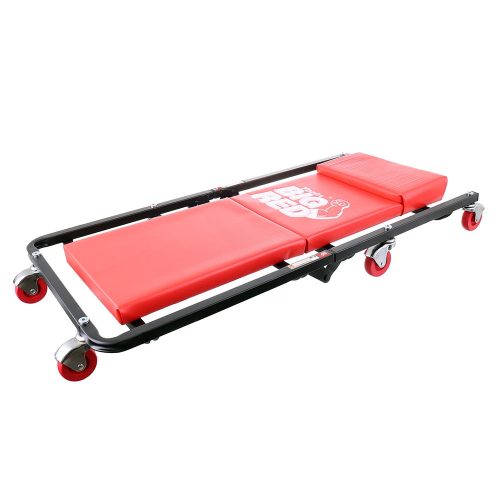 Összecsukható Gurulós Szerelőágy Fejtámlával