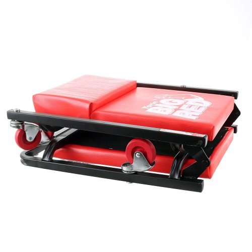 Összecsukható Gurulós Szerelőágy Fejtámlával