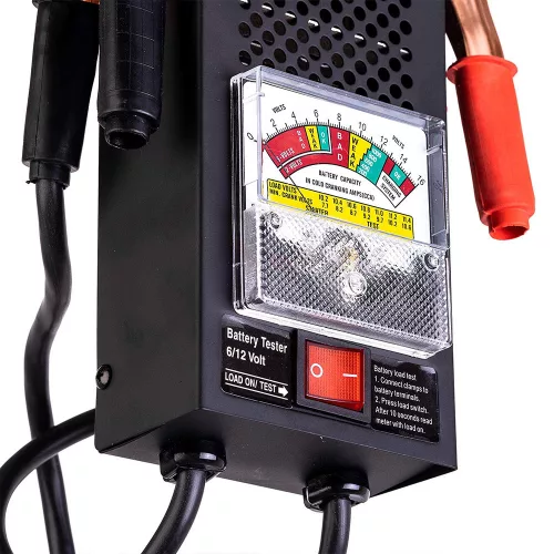 Analóg Akkumulátor Teszter 6V és 12V Rendszerekhez, 200-1000A
