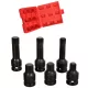 TC Technic 6 részes ütvecsavarozó fej készlet 1/2" M14-M18, rövid és hosszú