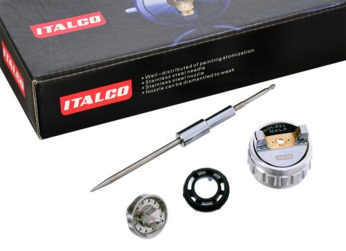 Fúvóka Készlet Italco H-951 Mini Nagy Hangerő Alacsony Nyomású Festékpisztolyhoz, 0,8 mm