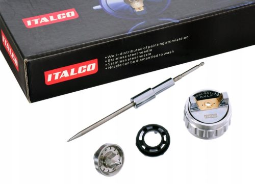 Fúvóka Készlet Italco H-951 Mini Festékpisztolyokhoz - Nagynyomású Alacsony Légnyomás 1,2 mm