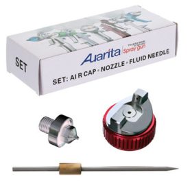   Auarita Fúvóka Készlet H-887 Mini Szórópisztolyhoz, 0,5 mm HVLP