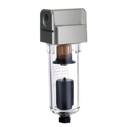 Technic AF2000-02D Levegőszűrő, Vízleválasztó és Olajleválasztó Automatikus Vízelvezetéssel, 0,04 mm-es Szűrés, 500 l/perc Átfolyás, 14,7 bar Maximális Nyomás