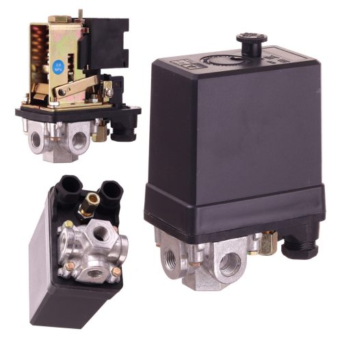 Technic CD032-2 Nyomáskapcsoló Kompresszorokhoz, 400V, 5,5 kW, 25 A, Háromfázisú