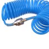 Poliuretán Spiráltömlő Pneumatikus Szerszámokhoz, 12x8mm, 7.5m