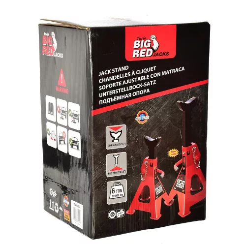 Big Red T46001C Bakállvány Szett, 6 tonnás