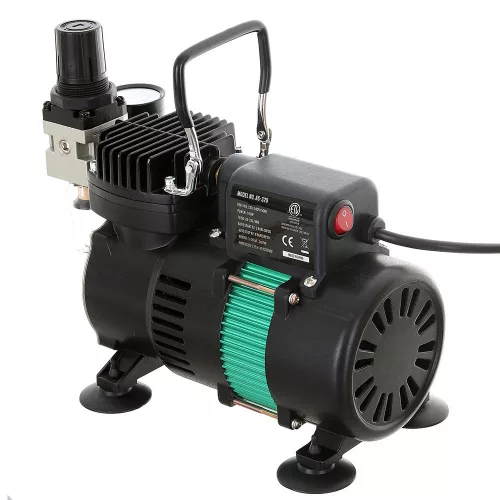 FENGDA AS-320 Airbrush Kompresszor Dupla Hűtéssel