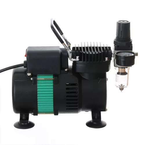 FENGDA AS-320 Airbrush Kompresszor Dupla Hűtéssel