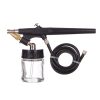 Fengda BD-138 Airbrush Készlet Modellezéshez, 0,8 mm Fúvókával, 2 Tartállyal és Tömlővel Nagy Kompresszorokhoz