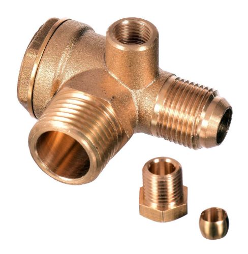 Kompresszor Visszacsapó Szelep 1/2" x 3/8" Sárgaréz Technic BNV-001