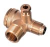 Kompresszor Visszacsapó Szelep 1/2" x 3/8" Sárgaréz Technic BNV-001