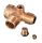 Technic BNV-002 Sárgaréz Kompresszor Visszacsapó Szelep 1/2"x1/2" (20 mm, 20 bar, 6 mm furat, 54 x 43 mm)