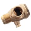 Kompresszor Visszacsapó Szelep 3/4" - 3/4" Technic BNV-004 Sárgarézből, 20 bar, 70 x 63 mm