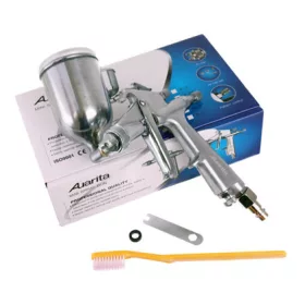 Mini Szórópisztoly 0.8 mm Fém Oldalsó Tartállyal