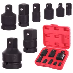   Tc Technic Dugókulcs Készlet Ütvecsavarozóhoz, 8 darabos, 1"-1/4", műanyag tokban