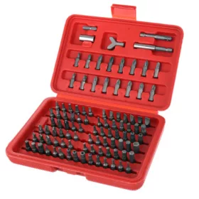   TC Technic 100 részes Torx és Imbusz Bitkészlet Króm-Vanádium Acélból