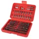 TC Technic 100 részes Torx és Imbusz Bitkészlet Króm-Vanádium Acélból