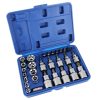 Torx Bitek és Dugókulcsok Készlete Műanyag Kofferben (30 darabos) - TC Technic JC1533