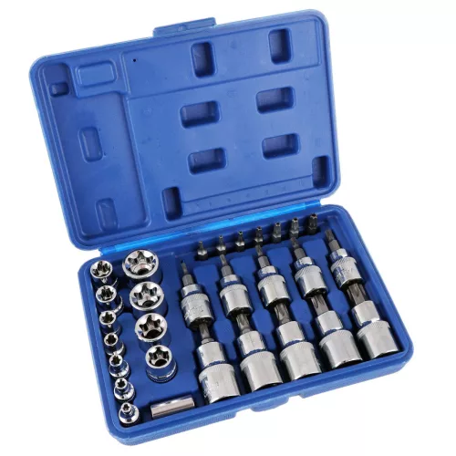 TC Technic 30 részes Torx Bit és Dugókulcs Készlet