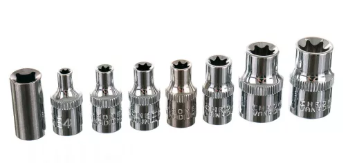 TC Technic 30 részes Torx Bit és Dugókulcs Készlet