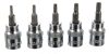 Torx Bitek és Dugókulcsok Készlete Műanyag Kofferben (30 darabos) - TC Technic JC1533