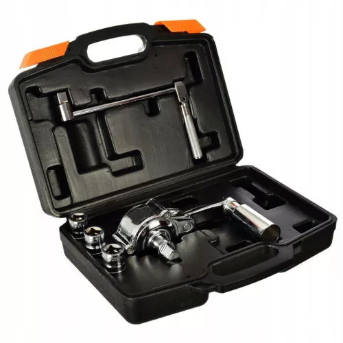 TC Technic Áttételes Kerékanyakulcs Készlet 3 Adapterrel (17, 19, 21 mm)